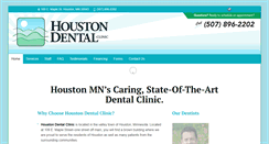 Desktop Screenshot of houstondentalclinic.com