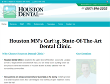 Tablet Screenshot of houstondentalclinic.com